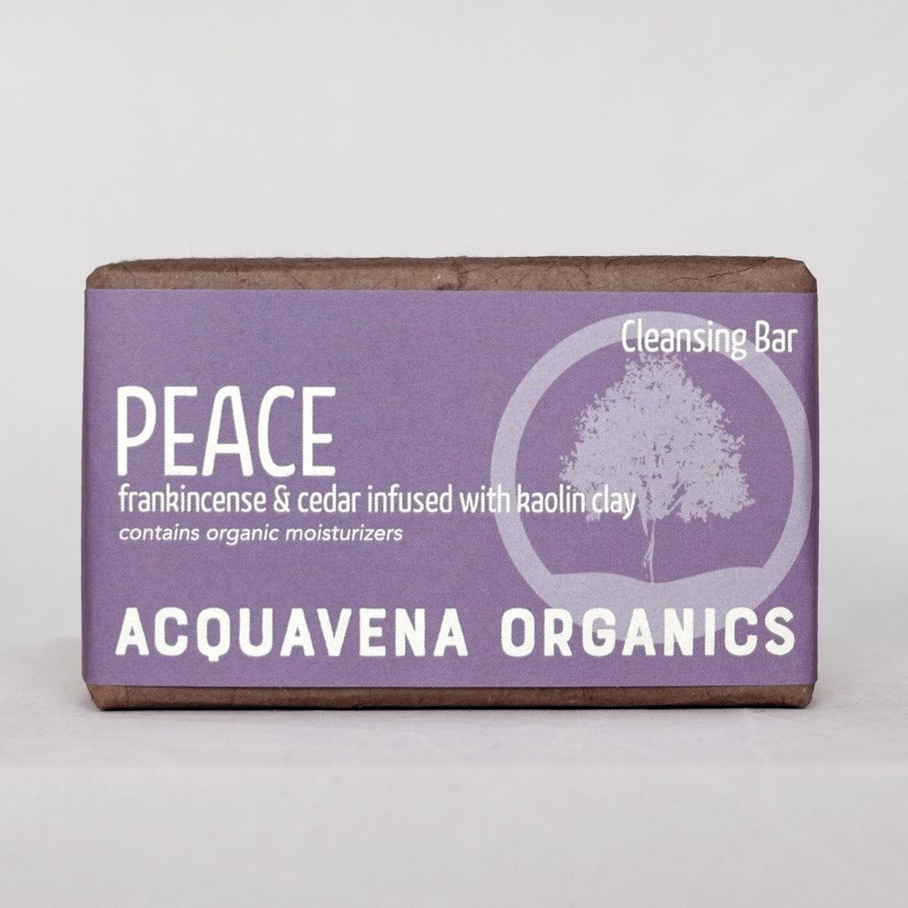 PEACE – frankincense, cedar wood + kaolin clay