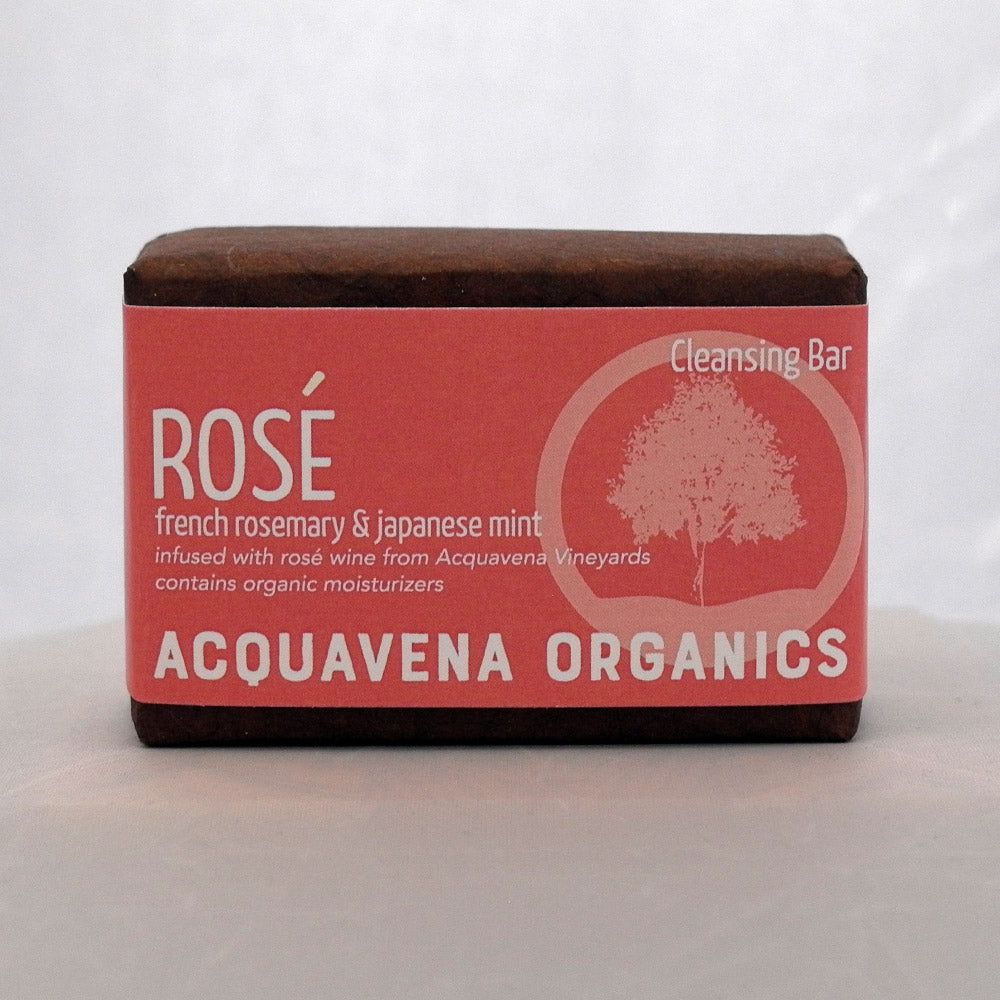 Rosé – rosemary, mint + our vineyard wine