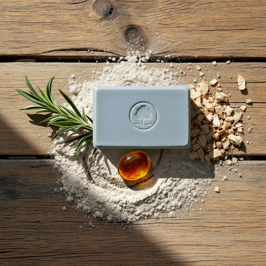 PEACE – frankincense, cedar wood + kaolin clay